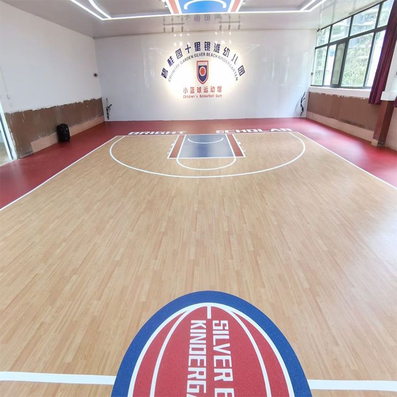Hall Table Tennis - Masa tenisi zemini plastik, badminton kortu