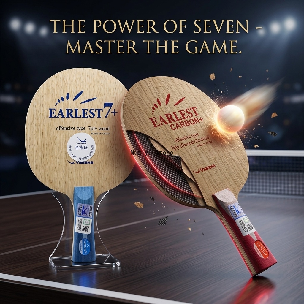 Table Tennis Elite - YASAKA Elite 7 Katmanlı Saf Ahşap