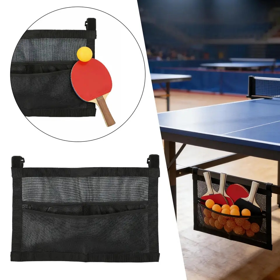 Table Tennis Hong Kong - Yeni Örgü Pingpong Topu Tutucu Büyük