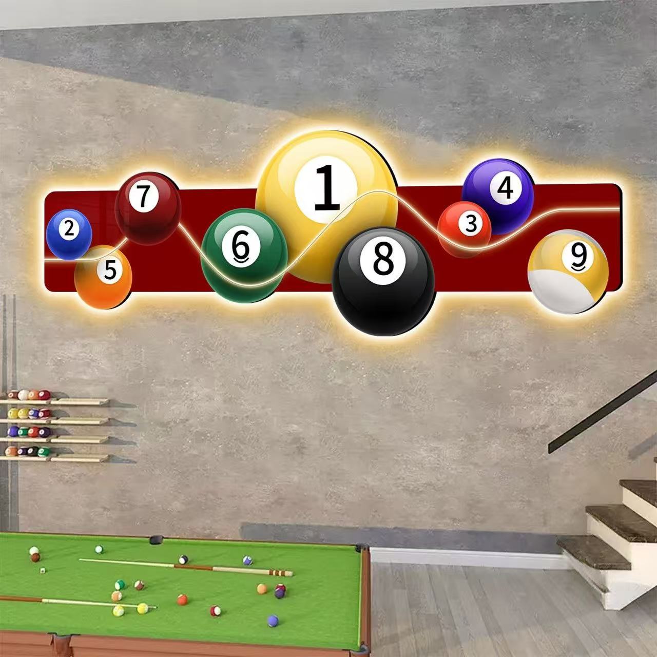 Bilardo Salonu Dekorasyon Resm - Hall Table Tennis incelemesi ve fiyatı