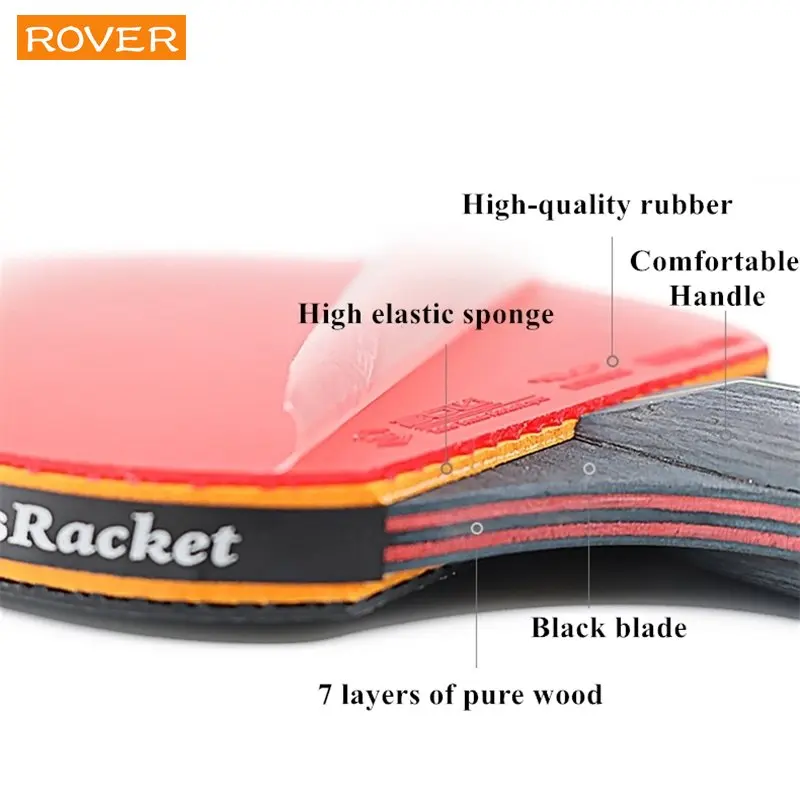 5/6 Yıldız Masa Tenisi Raketi  - Table Tennis Hong Kong incelemesi ve fiyatı